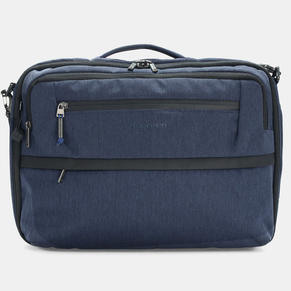 Сумка-рюкзак Hedgren HMID06 Midway Focused 3-Way Briefcase Backpack 15.6″ RFID HMID06-026 026 Dark blue - фото №10