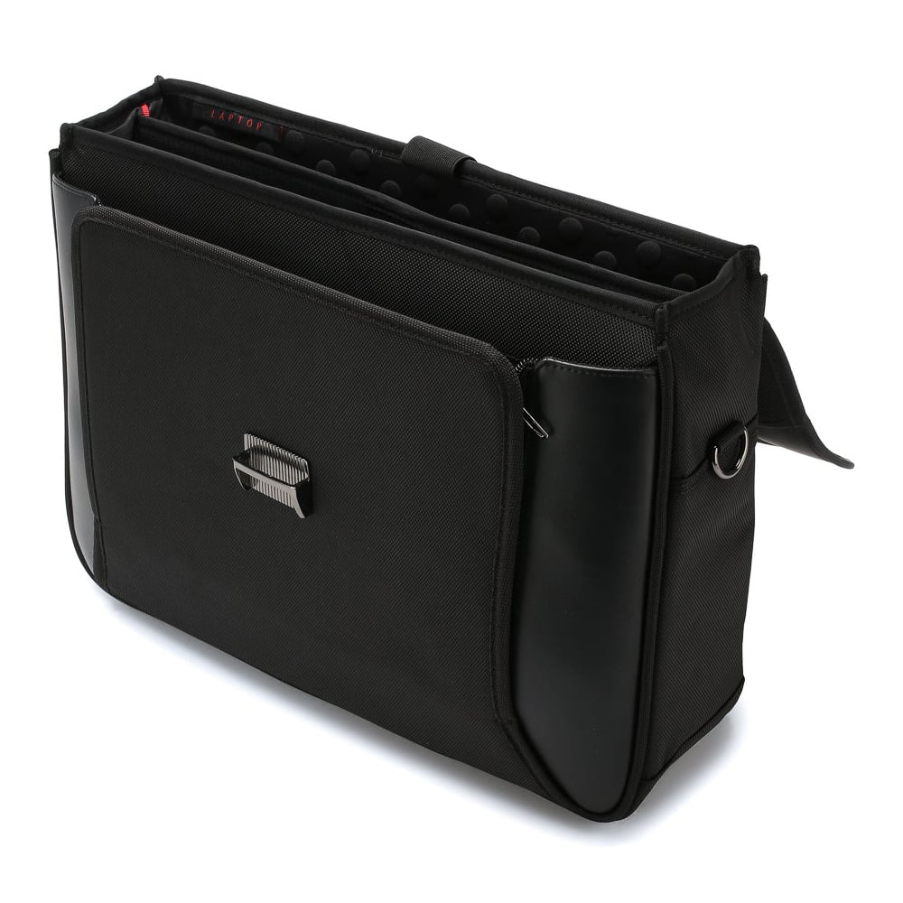 Портфель для ноутбука Roncato 2121 Biz 2.0 Laptop Briefcase 15.6″ 2121-01 01 Black - фото №4