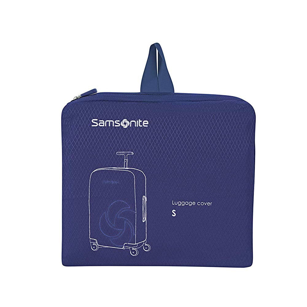 Чехол на малый чемодан Samsonite CO1*011 Travel Accessories Foldable Luggage Cover S CO1-11011 11 Midnight Blue - фото №2