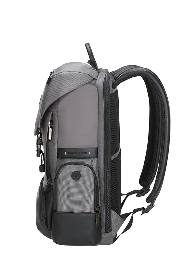 Рюкзак для ноутбука Samsonite CS7*005 Waymore Laptop Backpack 15.6″ Flap CS7-08005 08 Grey - фото №8