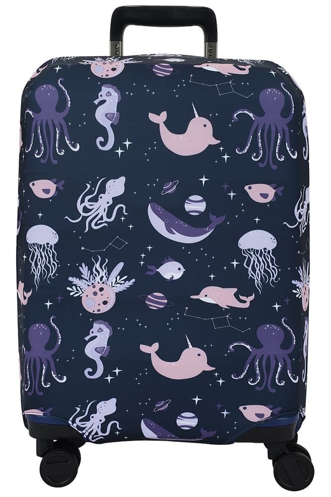 Чехол на маленький чемодан Eberhart EBH706-S Sealife Suitcase Cover S