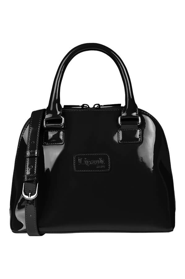 Женская сумка Lipault P57*015 Plume Vinyl Handle Bag S P57-01015 01 Black - фото №3