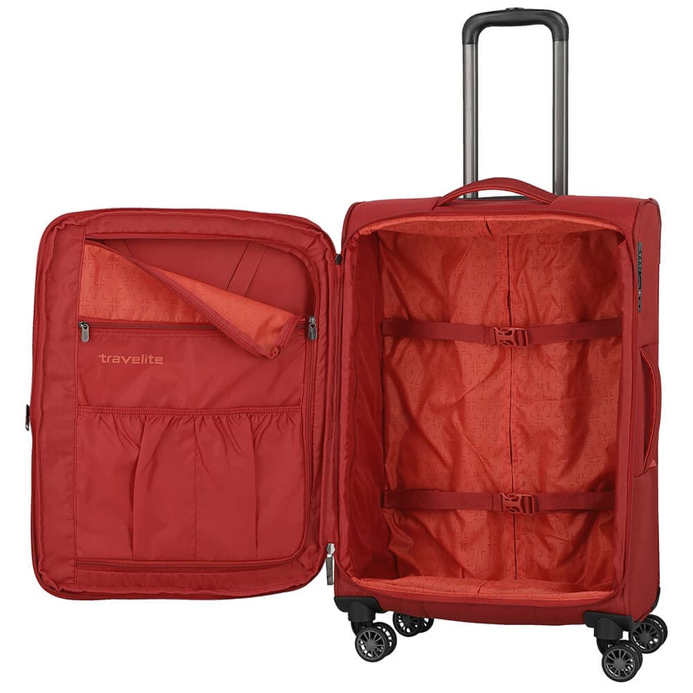 Чемодан на колёсах Travelite 89848 Capri Spinner M 66 см Expandable