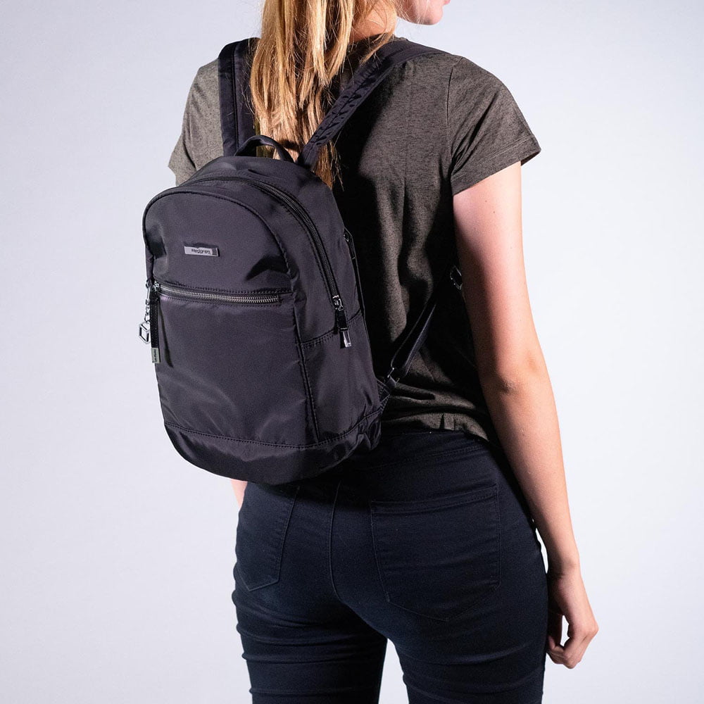 Женский рюкзак Hedgren HAUR08 Aura Sunburst Backpack RFID HAUR08/003-02 003 Black - фото №4