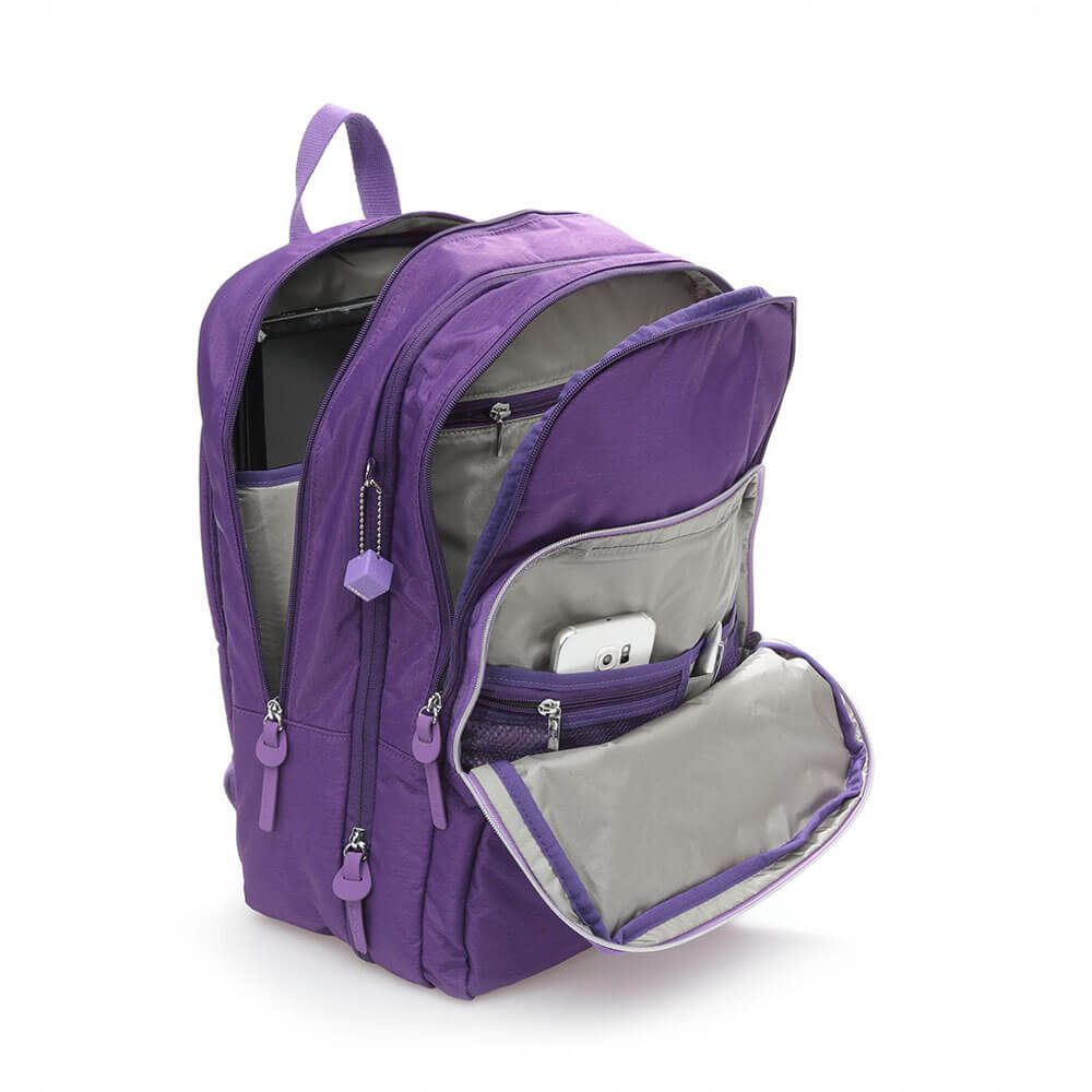 Рюкзак для ноутбука Hedgren HBUP01 Back-Up Backfit Backpack Large Exp. 15″ HBUP01/806 806 Heliotrope/Deep Lavander - фото №2