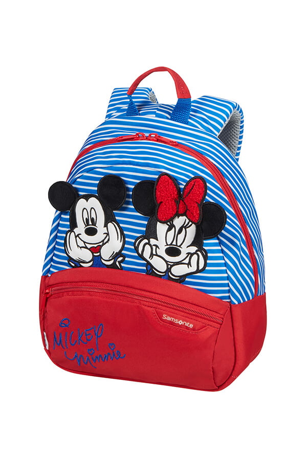 Детский рюкзак Samsonite 40C*024 Disney Ultimate 2.0 Backpack S Minnie/Mickey Stripes 40C-10024 10 Minnie/Mickey Stripes - фото №1