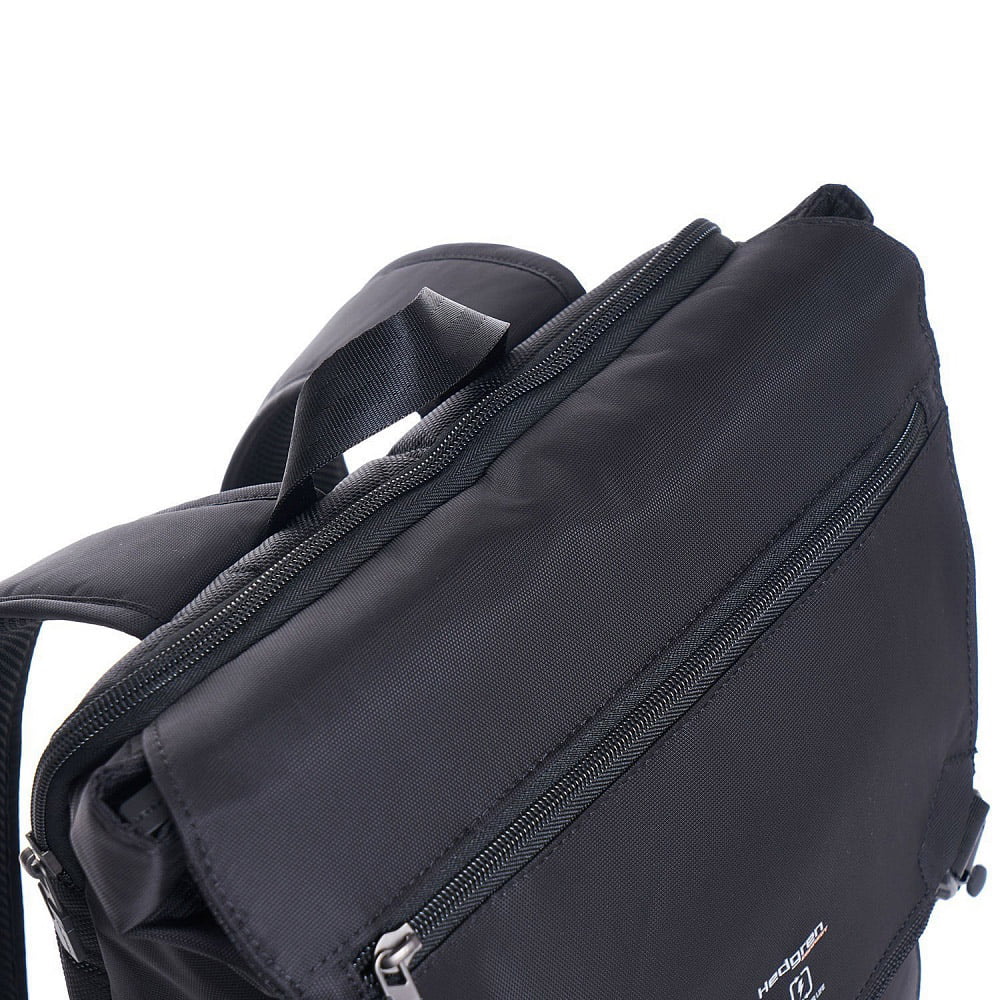 Рюкзак для ноутбука Hedgren HLNK04 Link Joint Backpack With Flap 15″ RFID HLNK04/003 003 Black - фото №15