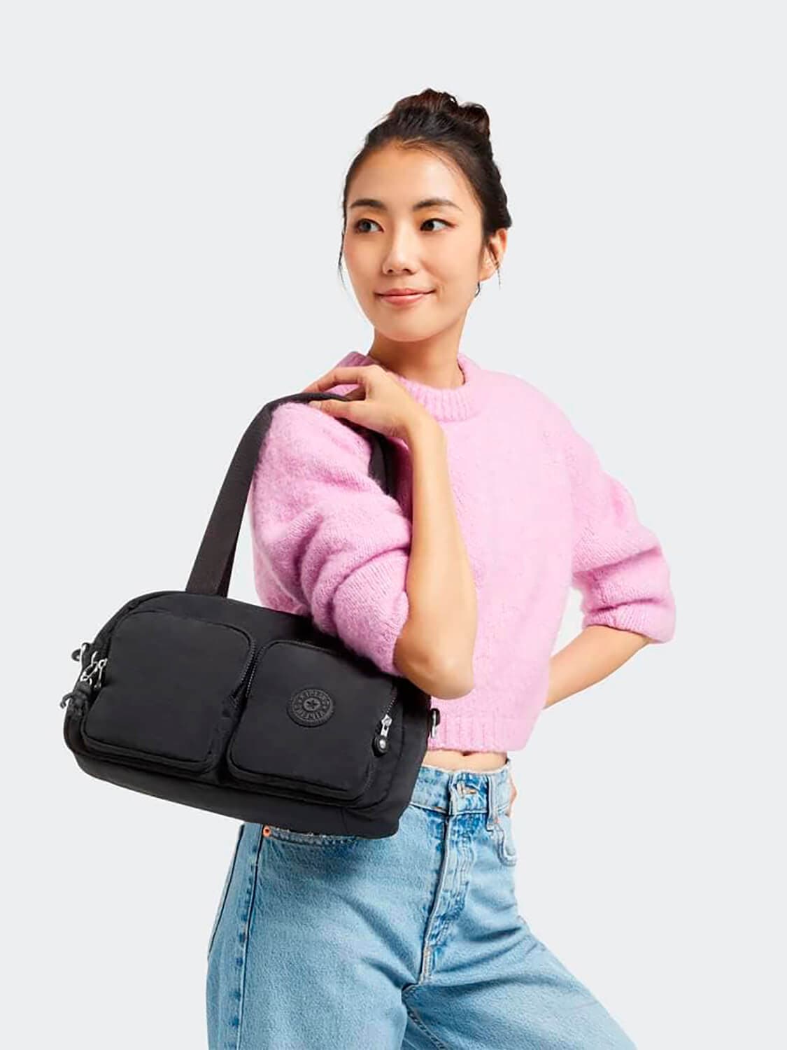 Женская сумка Kipling KI2849P39 Cool Defea Medium Shoulder bag Black Noir