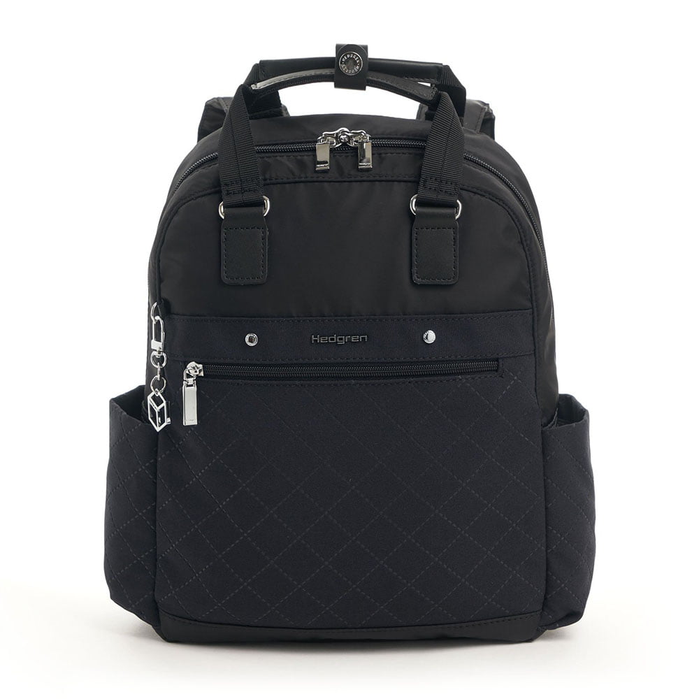 Рюкзак для ноутбука Hedgren HDST05M Diamond Star Ruby M Backpack 13” RFID HDST05M/003-02 003 Black - фото №8
