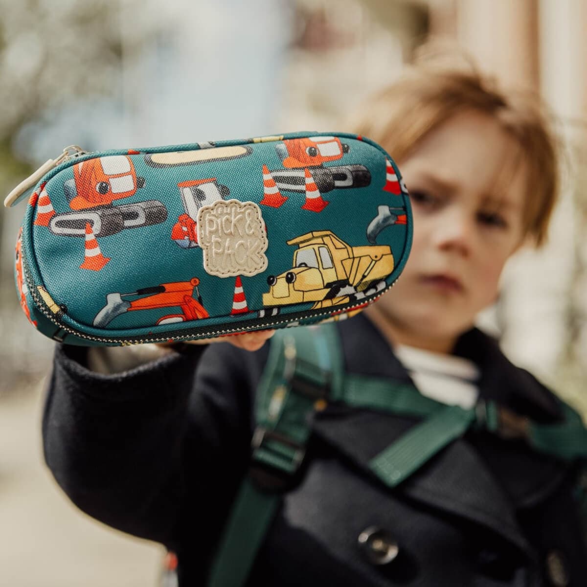 Пенал Pick&Pack PP20393 Construction Pencil Case