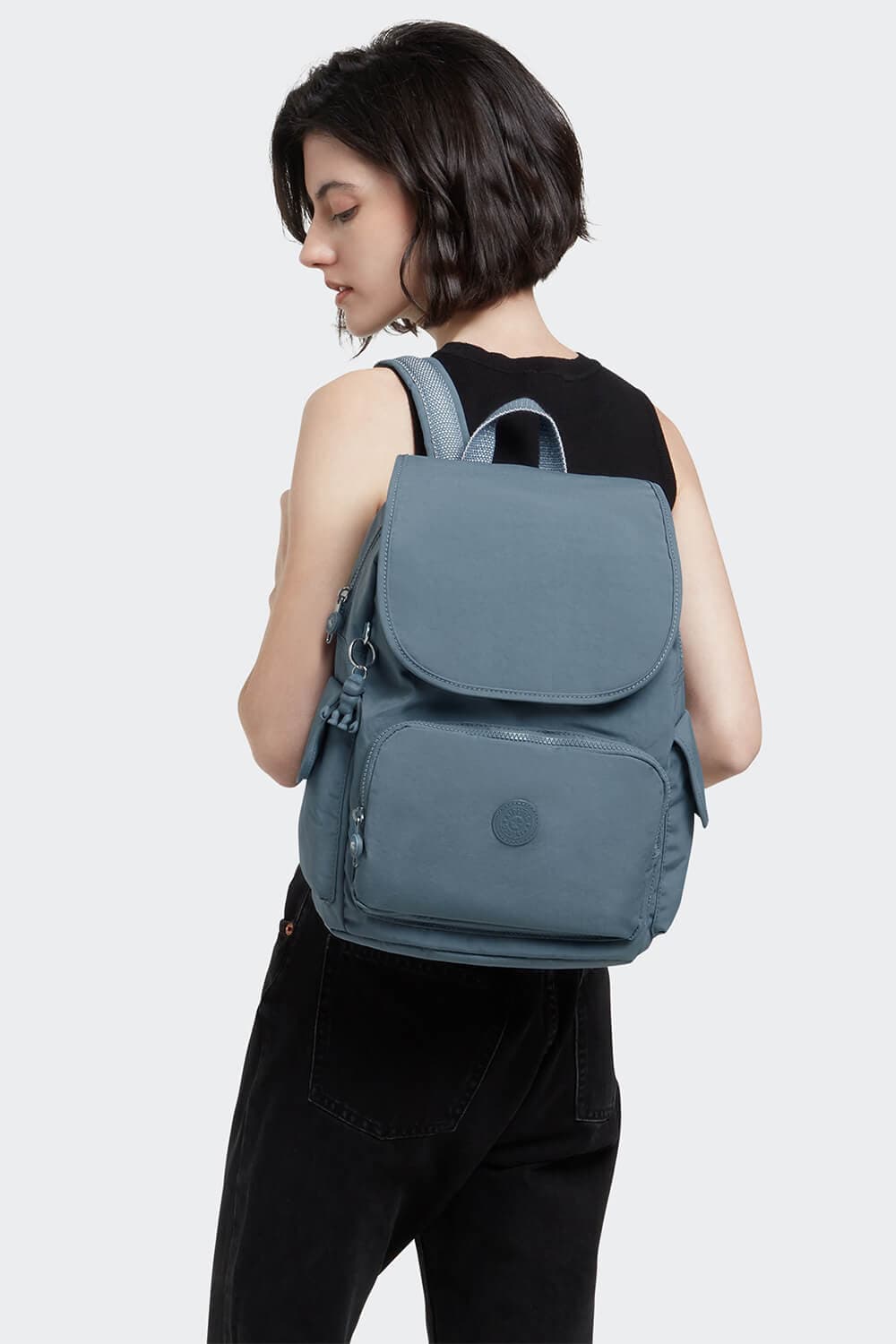 Рюкзак Kipling K12147V35 City Pack Medium Backpack Brush Blue