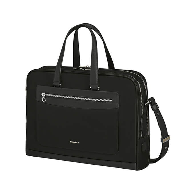 Женская сумка для ноутбука Samsonite KA8*003 Zalia 2.0 Ladies` Business Bag 15.6″ KA8-09003 09 Black - фото №1