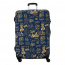 Чехол на средний чемодан Eberhart EBH680-M Blue Orange Hello Suitcase Cover M EBH680-M Blue Orange Hello - фото №2