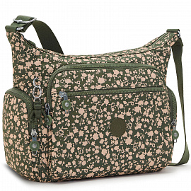 Женская сумка через плечо Kipling KI3186Z80 Gabbie Medium Shoulder Bag Fresh Floral
