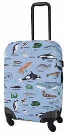 Чехол на маленький чемодан Eberhart EBH707-S Oceania Suitcase Cover S