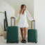 Чемодан на защелках Samsonite KM0*002 Essens Spinner 69 см KM0-11002 11 Midnight Blue - фото №8