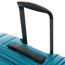 Чемодан на колёсах March M1880*72 Beau Monde Spinner 72 см M1880-54-72 54 Omega Blue Metallic - фото №8