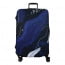 Чехол на большой чемодан Eberhart EBHP03-L Diagonal Purple Waves Suitcase Cover L/XL