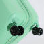 Чемодан Eberhart на колесах с амортизаторами 03L*424 Lotus Spinner M 67 см Expandable 03L-027-424 Mint Green - фото №9