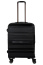 Чемодан с портпледом и амортизаторами Eberhart 01B*424 Bounce Spinner M 68 см Expandable 01B-009-424 009 Black - фото №4