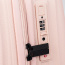 Чемодан с портпледом, амортизаторами и стопором Eberhart 07L*420 Lotus 2.0 S 55 см USB  07L-017-420 017 Pearl Beige - фото №8