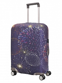 Чехол на средний чемодан Eberhart EBH386-M Fireworks Suitcase Cover M