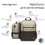 Велосипедный рюкзак Hedgren HCBI03 Commute Bike Stem Backpack 15.6″ RFID HCBI03/860-01 860 Beige/Olive - фото №4