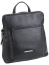 Кожаный женский рюкзак-сумка Ego Favorite 25-0304 из натуральной кожи 25-0304 Черный - фото №1