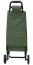 Хозяйственная сумка-тележка Garmol 10BS Poli.Liso на шасси Basic 10BS C-4 C-4 Темно-зеленый - фото №6