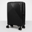 Чемодан на колесах с амортизаторами Eberhart 16M*424 Majestic 2.0 Spinner M 70 см 16M-009-424 009 Black - фото №1