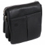Мужская кожаная сумка-планшет Diamond 3139 с плечевым ремнем 3139 Чёрный - фото №3