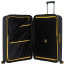 Чемодан на колёсах Robinzon RP6121-N Santorini Contrast DLX Spinner L 77 см RP6121-N-61 61 Imperial Black - фото №2