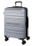 Чемодан с портпледом и амортизаторами Eberhart 01B*424 Bounce Spinner M 68 см Expandable 01B-008-424 008 Silver - фото №1
