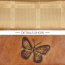 Обложка для паспорта с бабочками Wanlima 0940049А2 из натуральной кожи
