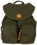 Маленький рюкзак с клапаном Bric's BXL43754 X-Collection X-Bag Small City Backpack
