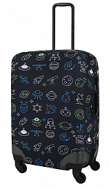 Чехол на маленький чемодан Eberhart EBH699-S Alien Life Suitcase Cover S