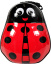 Детский чемодан и рюкзак в подарочной коробке Heys 13030-3087-00 Travel Tots Lady Bug