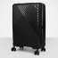 Чемодан на колесах с амортизаторами Eberhart 16M*428 Majestic 2.0 Spinner L 79 см 16M-009-428 009 Black - фото №1