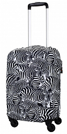 Чехол на средний чемодан Eberhart EBH597-M Zebra print Suitcase Cover M