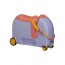 Детский чемодан Samsonite CT2-81001 Dream Rider Deluxe Elephant Lavend CT2-81001 81 Elephant Lavend - фото №5
