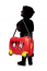 Детский чемодан Samsonite 43C-10001 Dream Rider Disney Suitcase Mickey/Minnie 43C-10001 10 Mickey/Minnie Peeking - фото №3