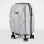 Чемодан с портпледом, амортизаторами и стопором Eberhart 07L*420 Lotus 2.0 S 55 см USB  07L-008-420 008 Silver - фото №1