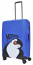 Чехол на маленький чемодан Eberhart EBH527-S Penguin Dark Blue Suitcase Cover S EBH527-S Penguin Dark Blue   - фото №2