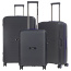 Чемодан на колёсах Robinzon RP6121-N Santorini Contrast DLX Spinner L 77 см RP6121-N-85 85 Dark Amethyst - фото №11