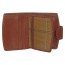 Кожаный женский кошелек Tony Perotti 781060 Bruciato 781060/3 3 Коньяк - фото №3