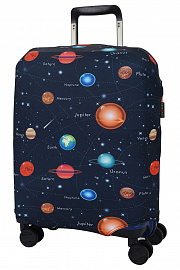 Чехол на средний чемодан Eberhart EBH700-M Planets Suitcase Cover M