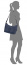 Женская сумка Samsonite 88D*019 Move 2.0 Shoulder Bag M 88D-01019 01 Dark Blue - фото №12