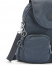 Женская сумка-рюкзак Kipling K1288796V Firefly Up Small Backpack Blue Bleu 2 K1288796V 96V Blue Bleu 2 - фото №7