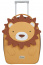 Детский чемодан Samsonite KD7*011 Happy Sammies Eco Upright 45 см Lion Lester KD7-16011 16 Lion Lester - фото №4