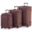 Чемодан на 2 колёсах 4 Roads 6127 28″ Upright 75 см Expandable 6166 (28") кофе Кофе - фото №15
